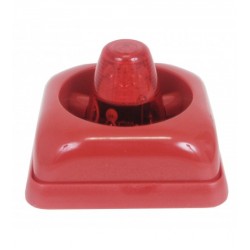 Albox EFB100LS Electronic Fire Bell With LED Strobe Light